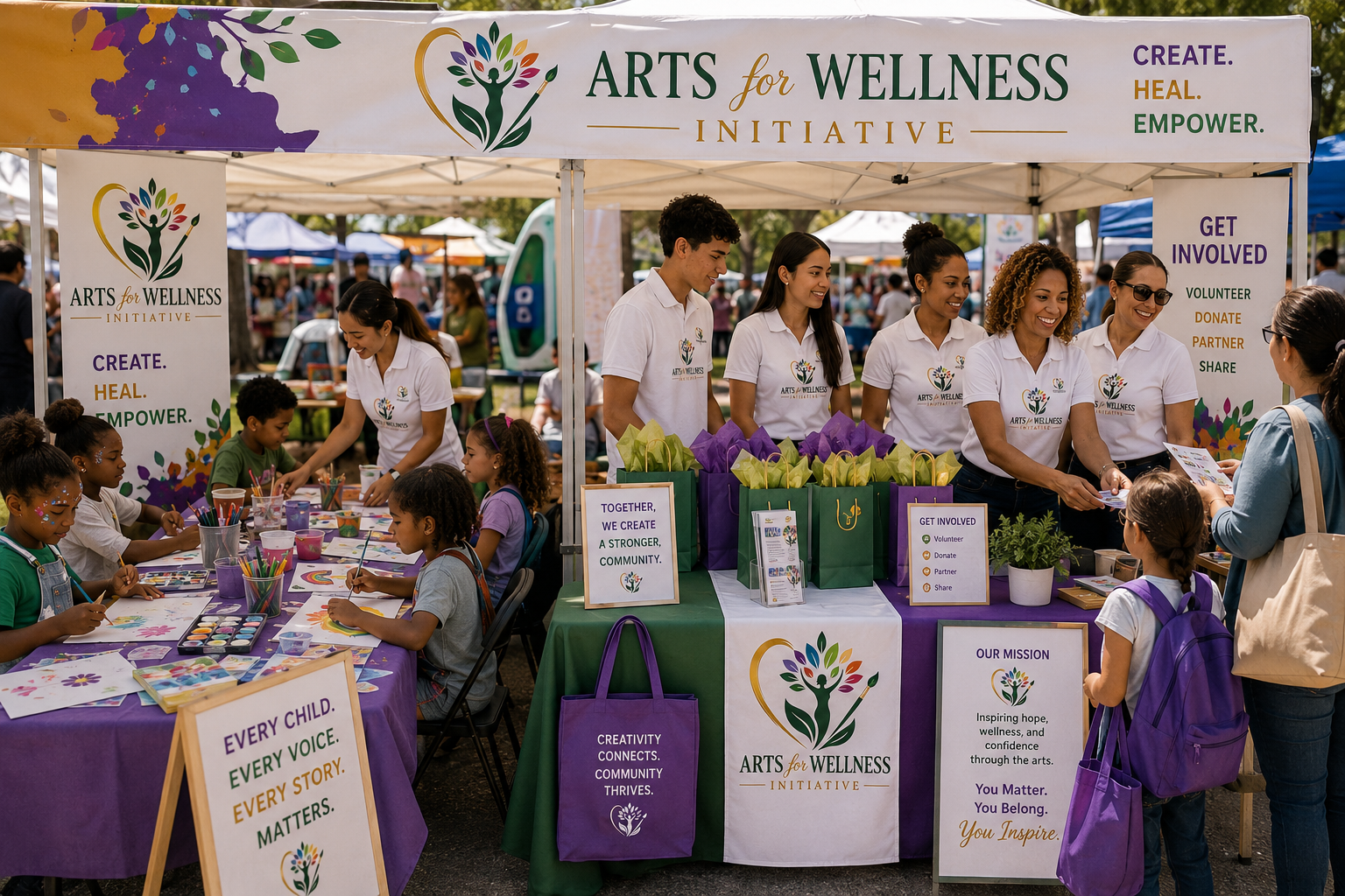 afw booth art workshop