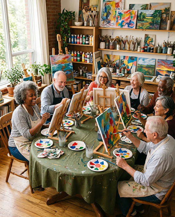 art workshop seniors